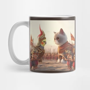 Cockatiel calopsitte warrior guerrier Mug